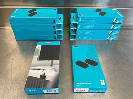 (10x) Organisateur de câbles Q-Link - 2 pièces