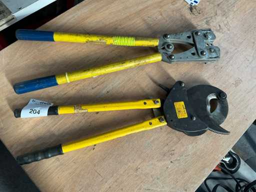 Baudat Hc 92 Tagliacavi e pinze a grandi anne per cavi