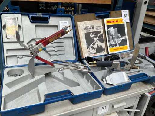 Ensemble de soudure thermique Castolin Eutectic Superjet / Rototec 80
