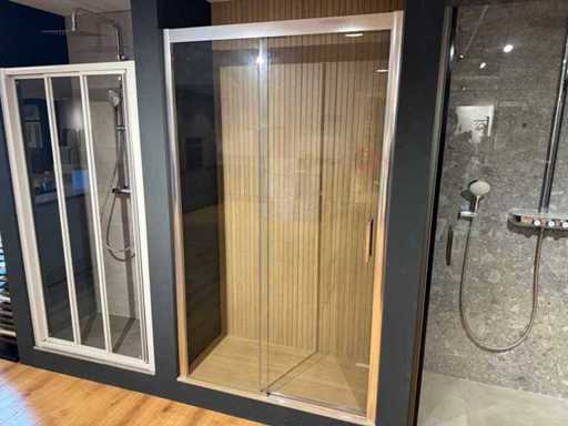 Shower enclosure with sliding door 120 x 200 cm