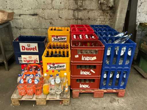 Batch of various drinks