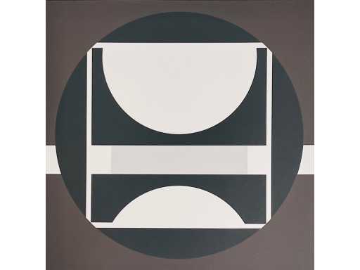 Gilbert Decock - colour screen print - low setting