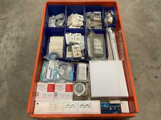 Batch of installation material