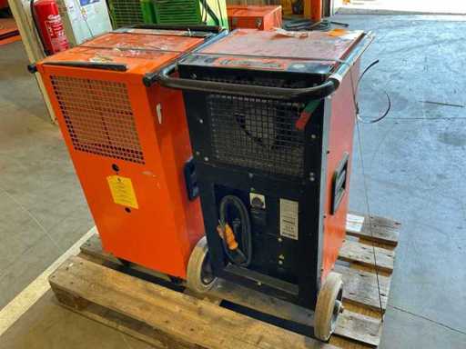 Uscător de condens Trotec TTK 400 / uscător de construcții (2x)