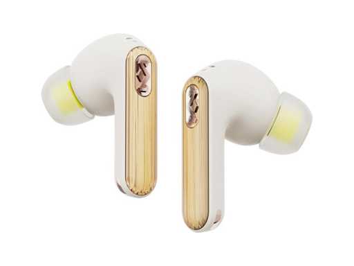 Marley Redemption ANC 2 Bluetooth Oordopjes - Oortjes draadloos - 24 uur batterijduur - Duurzaam - Quick Charge - Noise cancelling - Cream