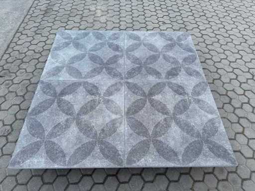 Keramische tegels voor de tuin (ca. 4,9m²)