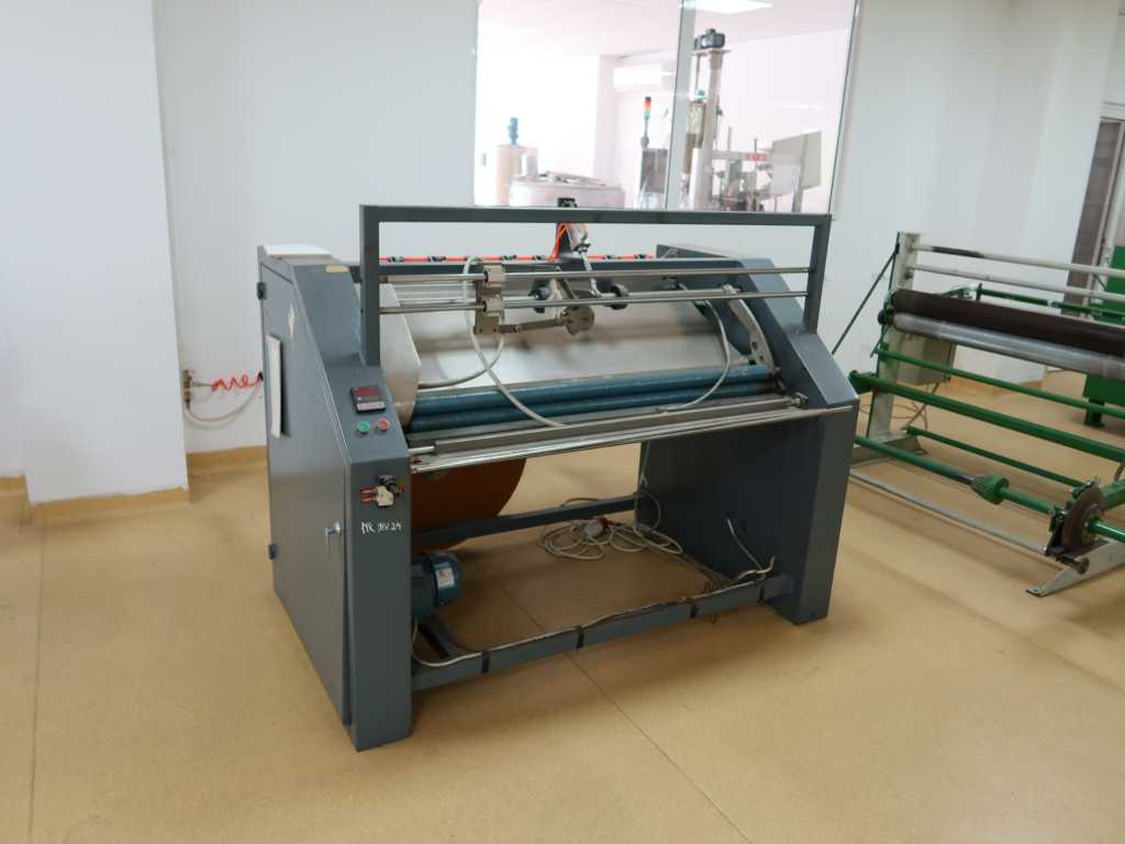 Machine voor het lamineren van textiel