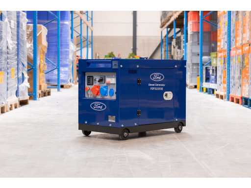 Ford - FDT10200SE - generatore diesel 3FASE da 7,9 KVA (50x)