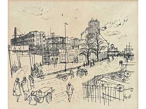 Charles Eyck - drawing