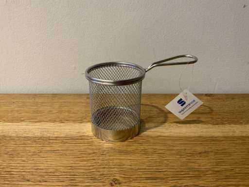 Supreminox - Kosz do serwowania ze stali nierdzewnej Ø 9 cm (9x)