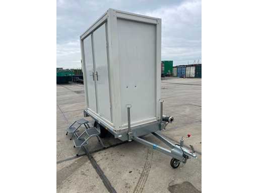 Carrello Toilette con 2 Toilette - Toilette