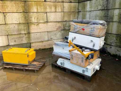 Partij Overdruk filters cabine