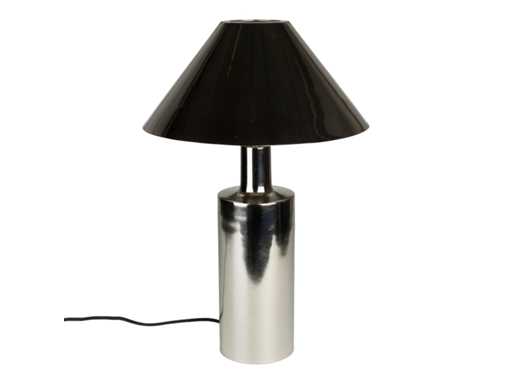 Pure Wonders Tischleuchte aus glänzendem Silber