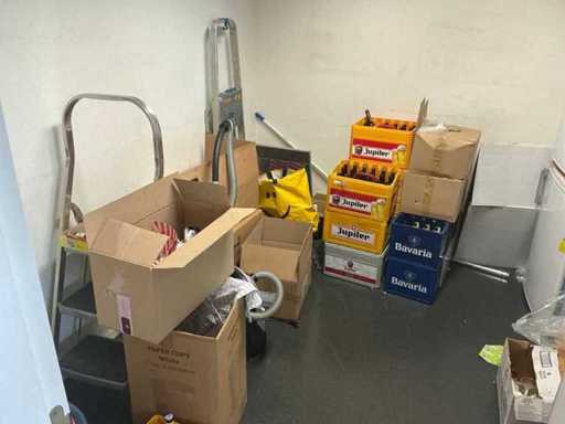 Contenu de la salle de stockage