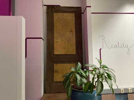Vintage interior door