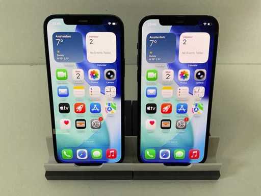Apple iPhone 12 - 128GB - Negru (2x)
