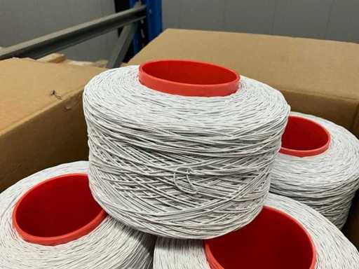 Elastic Jamafa alb pentru legare la mașină (12x)