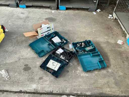 Makita Akkuschrauber und 1x Winkelschleifer (4x)