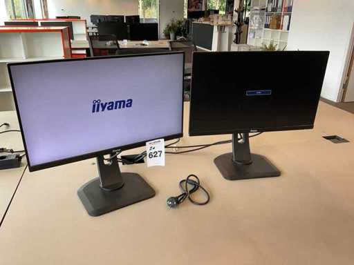 Moniteur IIyama XUB2493HS (2x)