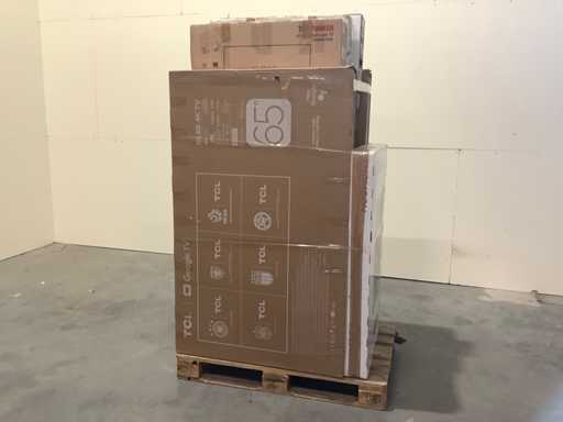Pallet Televisies Retourgoederen - 9 items