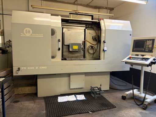 GEIBEL & HOTZ FS 635 Z Machine de meulage de surface CNC