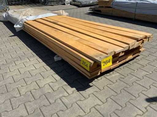 Fichtenplankenmischungspaket bis zu 4880 mm (70x)