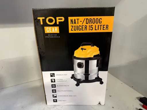 Nat- /droog zuiger 15 Liter