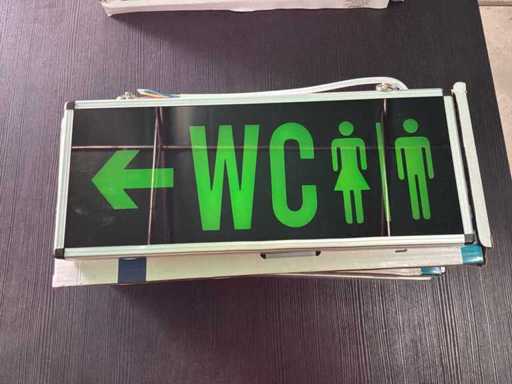 WC lighting (4x)