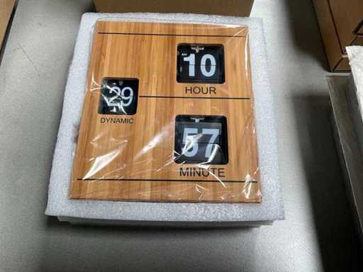 Flip chart Clock