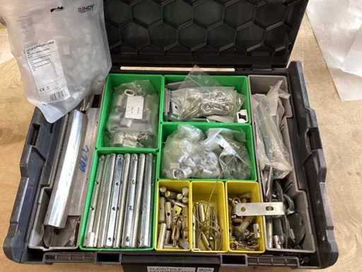 Förch VaroBoxx 2 con contenido Conector de sistema Keder idéntico al Sortimo L-Boxx