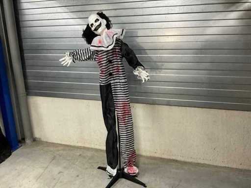 Clown Sournois animatronique d’Halloween