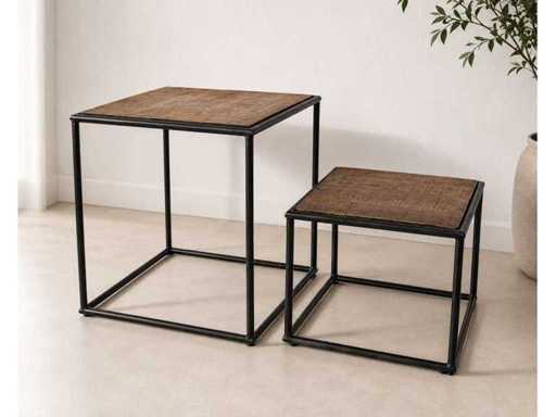 Tavolino Bara Coffee Set da 2