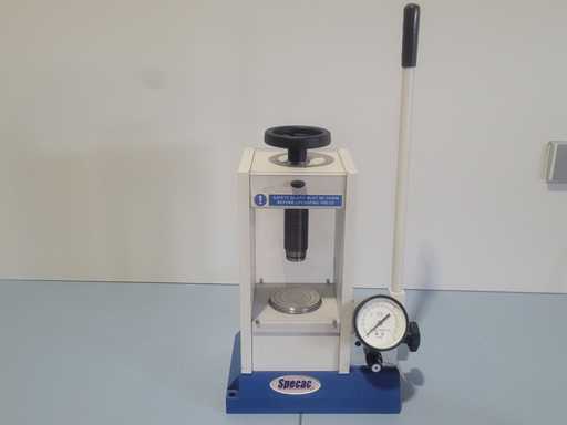 SPECAC - 15 tons - Manual hydraulic press - pellet preparation - FTIR