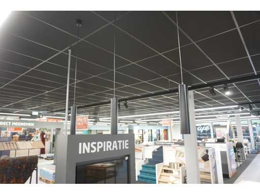 Cylinder lampowy z wisiorkiem (3x)