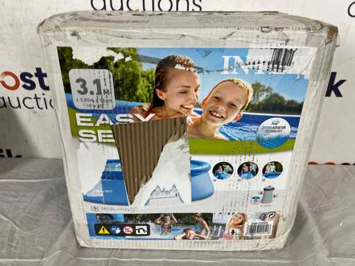 Intex Easy Set aufblasbares Poolset – Ø 305 x 76 cm mit Filterpumpe