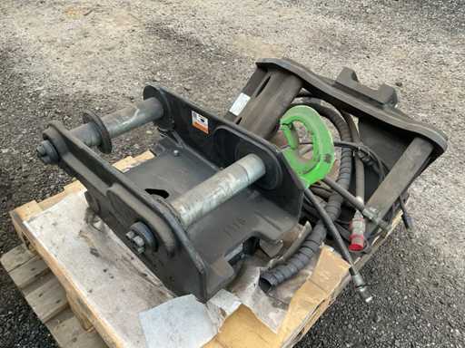 2020 Steelwrist X20 S60-S60 FPL Headstock for tiltrotator, "S60"
