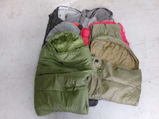 Schlafsack Mix, gebraucht, teils RV defekt (R16) (12x)