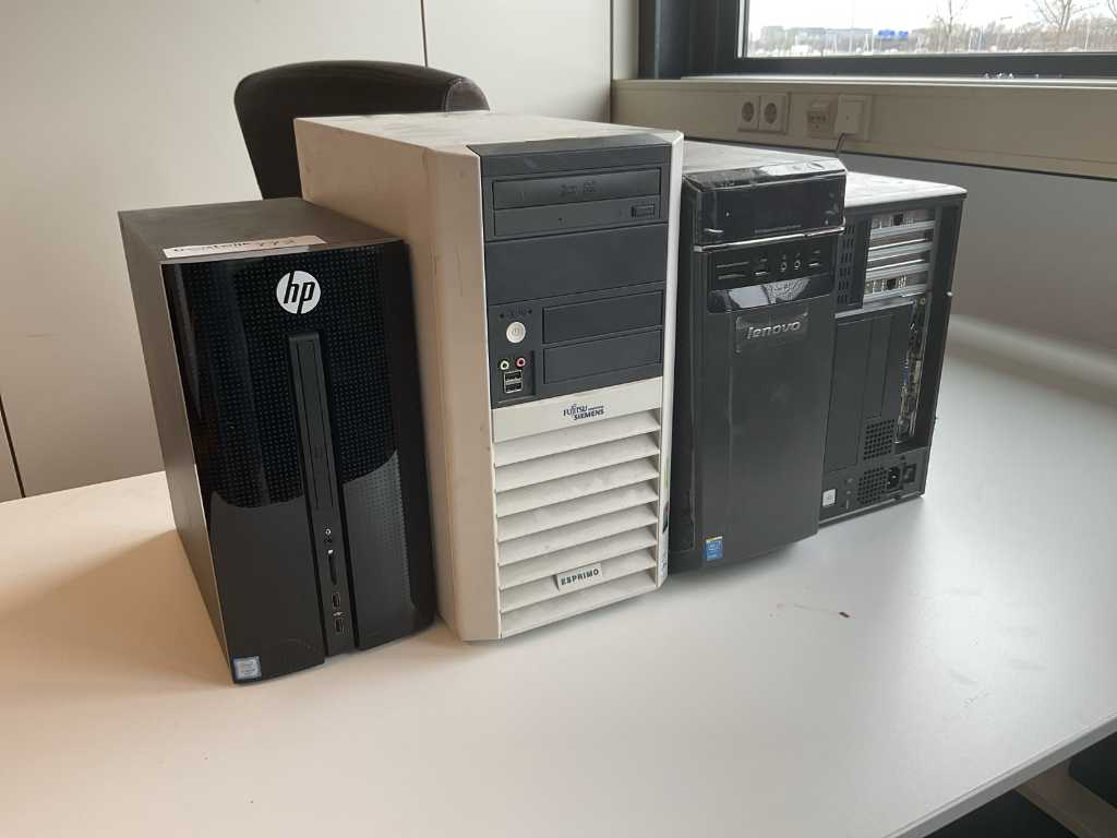 Różne komputery stacjonarne (4x)