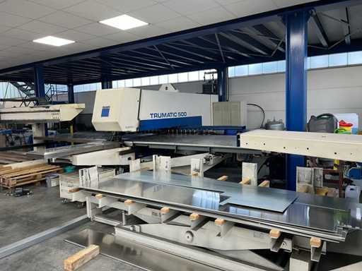 Trumpf TruMatic 500 punching machine, built in 1996