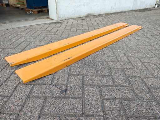 Heftruck lepel verlengingset - 210cm