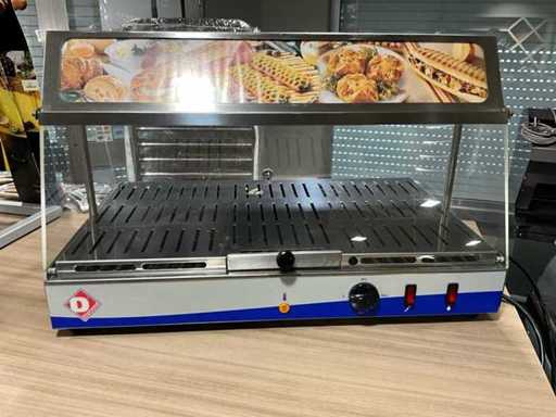 Exposition diamant aux saucisses, pizza,...