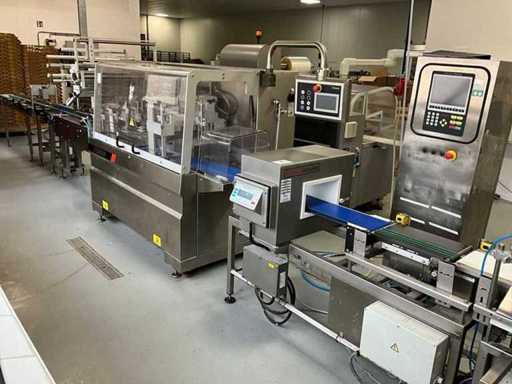 Inpaklijn combinatiekavel van lots 14, 15 & 16