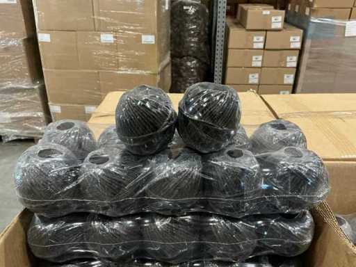 Partia 3-warstwowego cordel black, 250 gramów na kulkę (770x)
