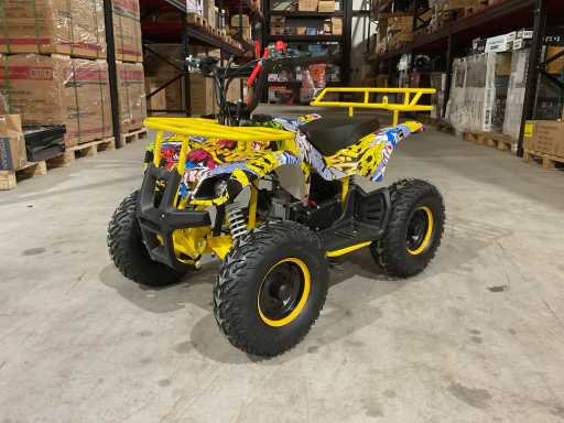 2025 Ultra Motocross MA06 ATX 49 BL/GE Met rekje Quad