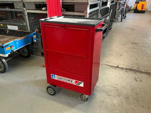 Kleinwerkzeug in Werkzeugwagen