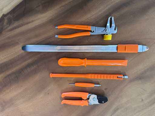 Workshopparts - Wielservice gereedschap 6 delig