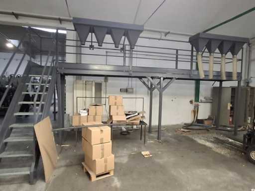 Mezzanine métallique