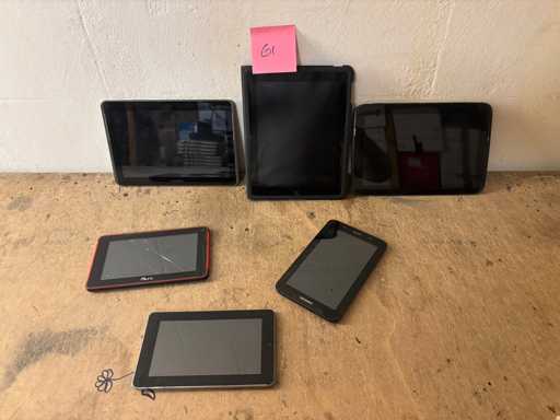 6x Tablette