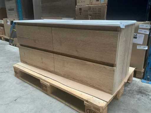 Zestaw mebli łazienkowych 120cm