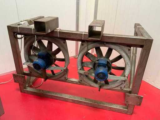 Sistem cu două ventilatoare din oțel inoxidabil Rotodyne SE500